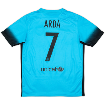 2015-16 Barcelona Troisième maillot Arda #7 - 5/10 - (12-13 ans)
