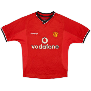 2000-02 Manchester United Maillot domicile - 9/10 - (6-7 ans)