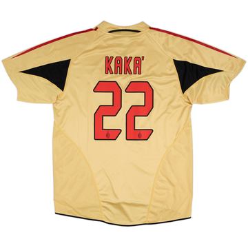 2004-05 AC Milan Troisième maillot Kaka #22 - 5/10 - (XXL)