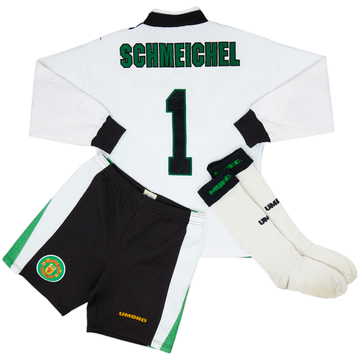 1996-97 Manchester United GB Tenue complète Schmeichel #1 - 5/10 - (L.Boys)