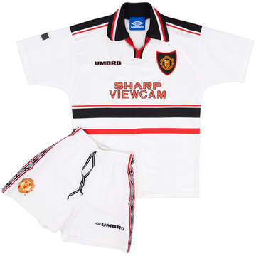 1997-99 Manchester United Maillot et short extérieur - 8/10 - (M.Boys)