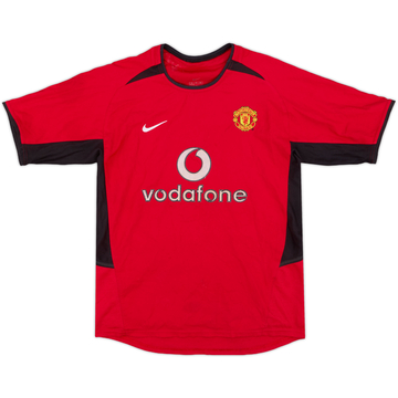 2002-04 Manchester United Maillot domicile - 6/10 - (M.Boys)
