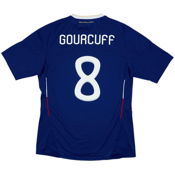 2009-10 France Maillot Domicile Gourcuff #8 - 6/10 - (L)