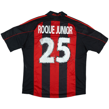 Maillot domicile AC Milan 2000-02 Match Issue Roque Junior #25