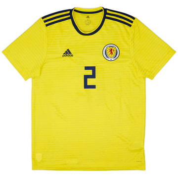 2017-18 Scotland Maillot extérieur #2 - 9/10 - (L)