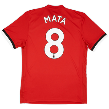2017-18 Manchester United Maillot domicile Mata #8 (M)