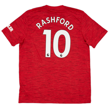 2020-21 Manchester United Maillot domicile Rashford #10 (XL)