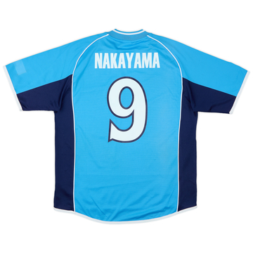 2002 Jubilo Iwata Maillot domicile Nakayama #9 - 8/10 - (L)