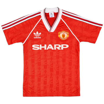 1988-90 Manchester United Maillot domicile - 8/10 - (Y)