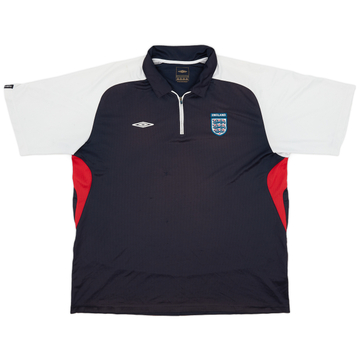 2004-05 England Umbro Maillot d'entraînement 1/4 Zip - 6/10 - (XXL)
