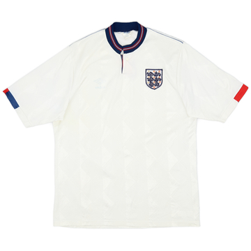 1987-90 England Maillot domicile - 5/10 - (M)