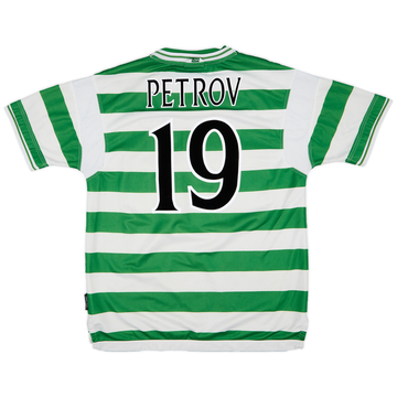 1999-01 Celtic Maillot domicile Petrov #19 - 5/10 - (XL)