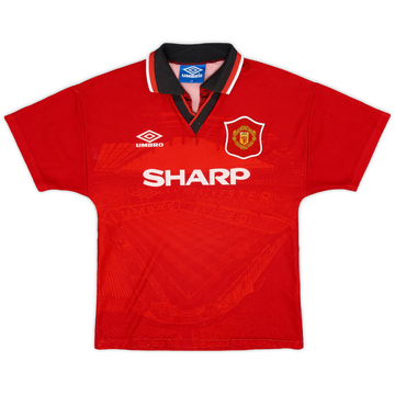 1994-96 Manchester United Maillot domicile - 7/10 - (L.Boys)
