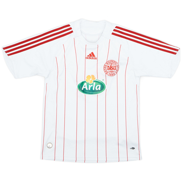 2008-10 Denmark 'Fodboldskole 2009' Maillot extérieur - 7/10 - (L.Boys)