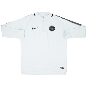 2017-18 Paris Saint-Germain Haut d'entraînement 1/4 Zip - 6/10 - (L)