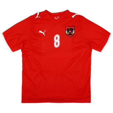 2008-09 Austria Maillot Domicile #8 - 8/10 - (XL)