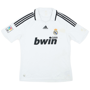 2008-09 Real Madrid Maillot Domicile - 5/10 - (L)