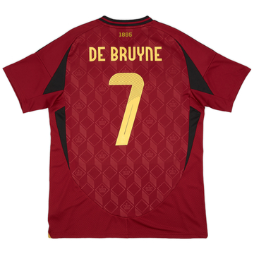 2024-25 Belgium Maillot domicile De Bruyne #7