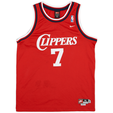 1983-84 San Diego Clippers Odom #7 Nike Rewind Swingman Maillot - 7/10 - (XL.Boys)