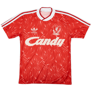 1989-91 Liverpool Maillot domicile - 7/10 - (S)