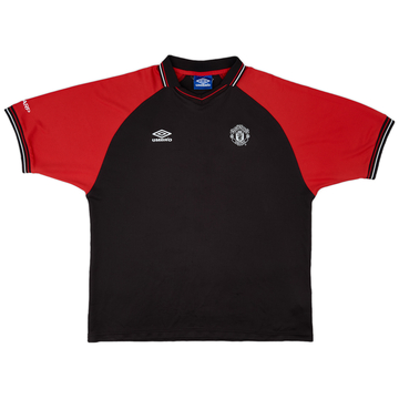 1990s Manchester United Umbro Polo - 8/10 - (XXL)