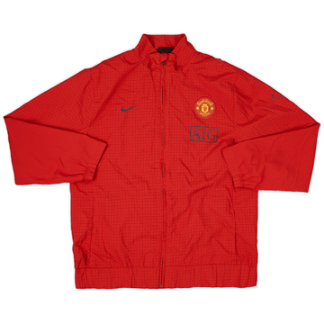 2009-10 Manchester United Nike Veste de survêtement - 8/10 - (XL.Boys)