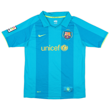 2007-09 Maillot extérieur Barcelona - 8/10 - (XL.Boys)