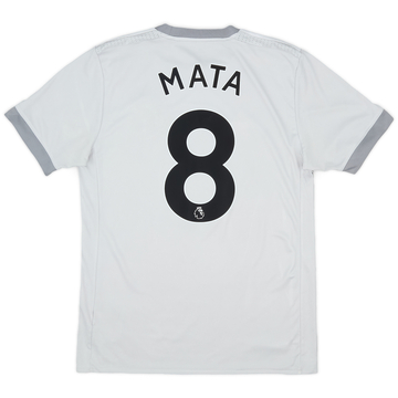 2017-18 Manchester United Maillot Third Mata #8 - 6/10 - (S)