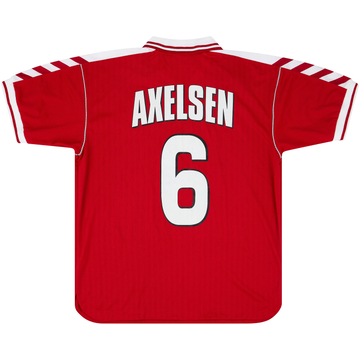 1999 Denmark Women World Cup Maillot domicile de match Axelsen #6