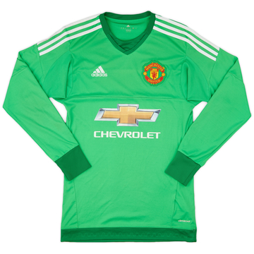 2015-16 Manchester United Maillot GK - 7/10 - (XS)