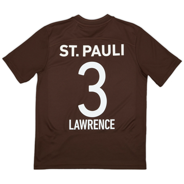 2021-22 St Pauli Maillot domicile Lawrence #3 - 7/10 - (S)