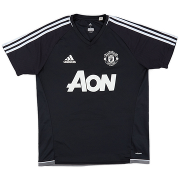 2017-18 Manchester United adidas Maillot d'entraînement - 8/10 - (L)
