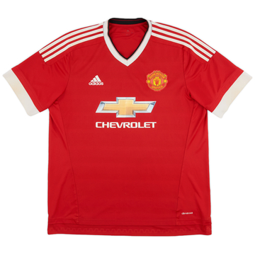 2015-16 Manchester United Maillot Domicile - 5/10 - (XL)