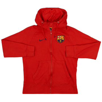 2014-15 Barcelona Nike Sweat-shirt zippé à capuche - 9/10 - (M)