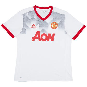 2019-20 Manchester United adidas T-shirt en coton - 8/10 - (L)