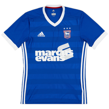 2017-18 Ipswich Maillot Domicile - 7/10 - (S)
