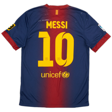 2012-13 Barcelona Maillot domicile Messi #10 - 6/10 - (S)