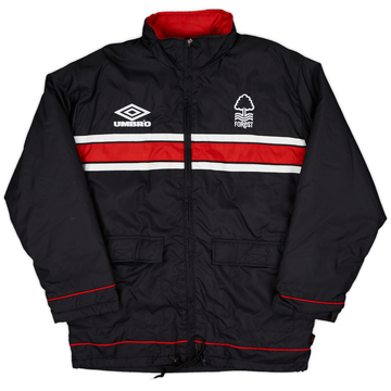 2000-01 Nottingham Forest Umbro Veste de pluie à capuche - 8/10 - (S)