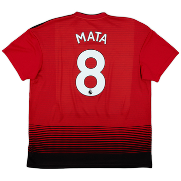 Maillot domicile Manchester United 2018-19 Mata #8 (XL)