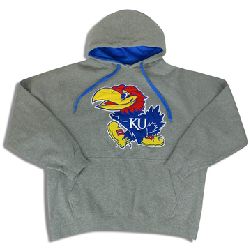 2000s Kansas Jayhawks E5 Sweat-shirt à capuche XL