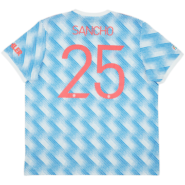 2021-22 Manchester United Maillot extérieur Sancho #25 - 10/10 - (XXL)