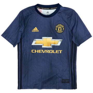 2018-19 Manchester United Maillot Third – 9/10 – (S.Boys)