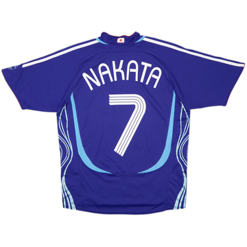 2006-08 Japan Maillot Domicile Nakata #7 - 8/10 - (S)