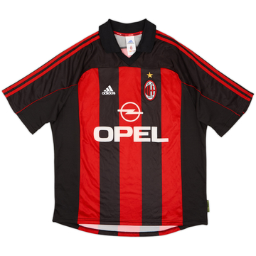 2000-02 AC Milan Maillot domicile version match Junior #4