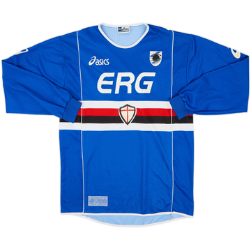 2002-03 Sampdoria Maillot domicile manches longues #13 - 6/10 - (XL)