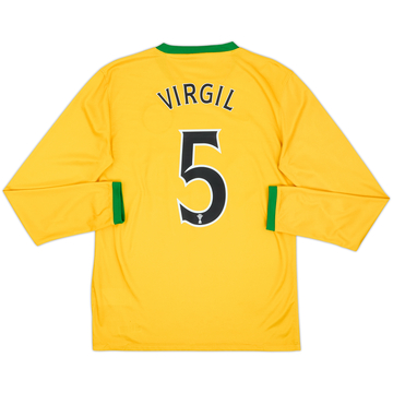 2013-14 Celtic Maillot Extérieur ML Virgil #5 - 7/10 - (S)