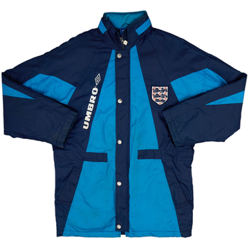 1996-98 England Umbro Manteau de banc rembourré - 8/10 - (M)