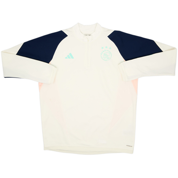2023-24 Ajax adidas Haut d'entraînement 1/4 zip - 8/10 - (XL)