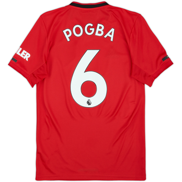 2019-20 Manchester United Maillot Domicile Pogba #6 - 10/10 - (XS)