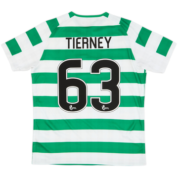 2018-19 Celtic Maillot Domicile Tierney #63 - 5/10 - (15-16 ans)